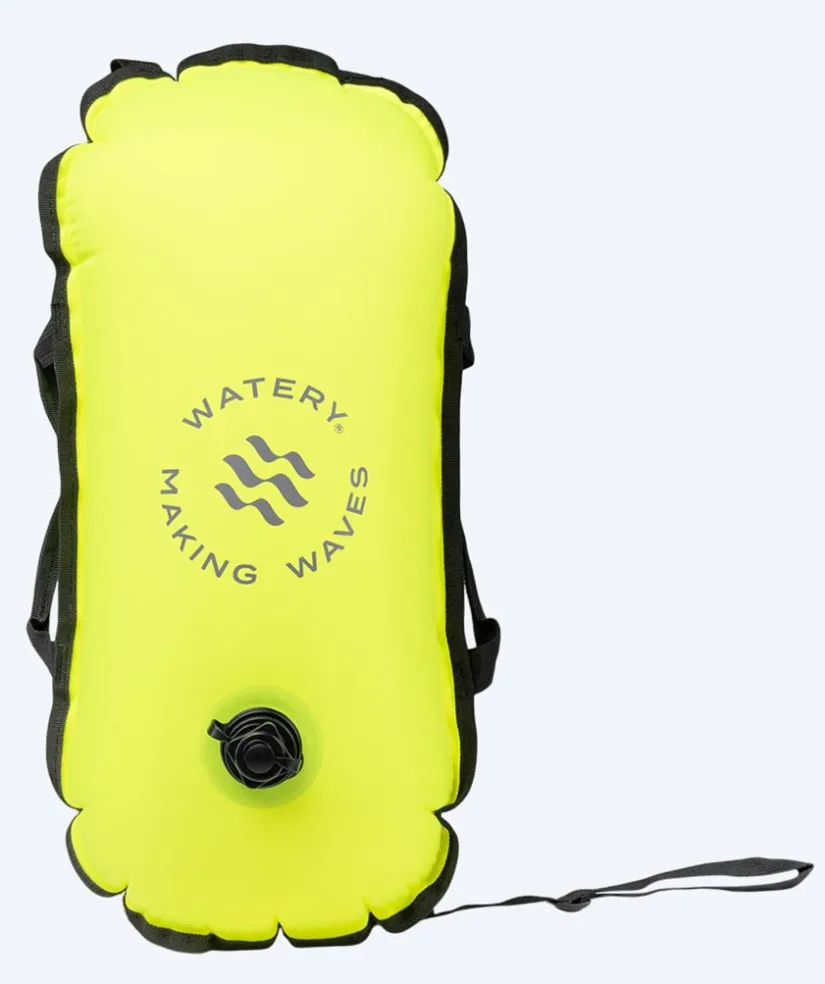New Watery svømmebøje - Carry Straps 28L - Gul