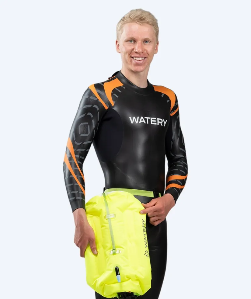 New Watery svømmebøje - Floating 28L - Gul