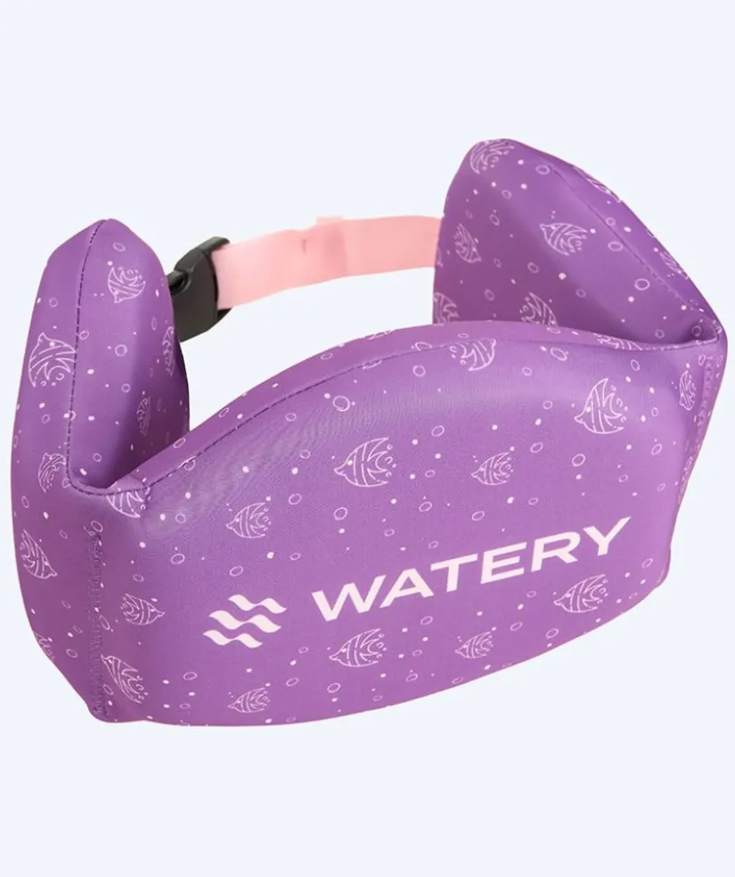 Sale Watery svømmebælte til børn (15-60 kg) - Romney - Atlantic Purple