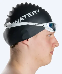 Sale Watery svømmebriller - Instinct Ultra Mirror - Hvid/blå