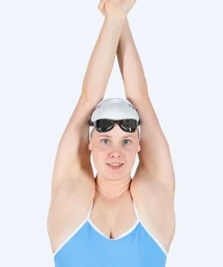 Discount Watery svømmebriller - Instinct Elite Mirror - Sort/sølv