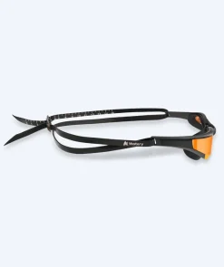 New Watery svømmebriller - Instinct Elite Mirror - Sort/guld
