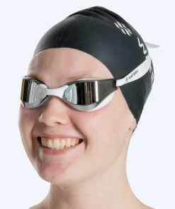 Best Watery svømmebriller - Instinct Mirror - Hvid/sølv
