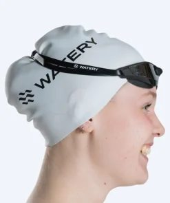 Clearance Watery svømmebriller - Instinct Ultra Mirror - Sort/sølv