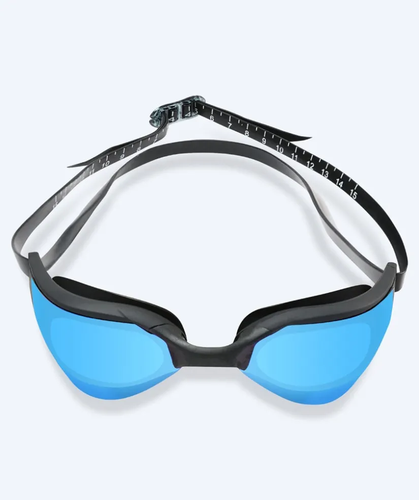 Clearance Watery svømmebriller - Instinct Ultra Mirror - Sort/blå