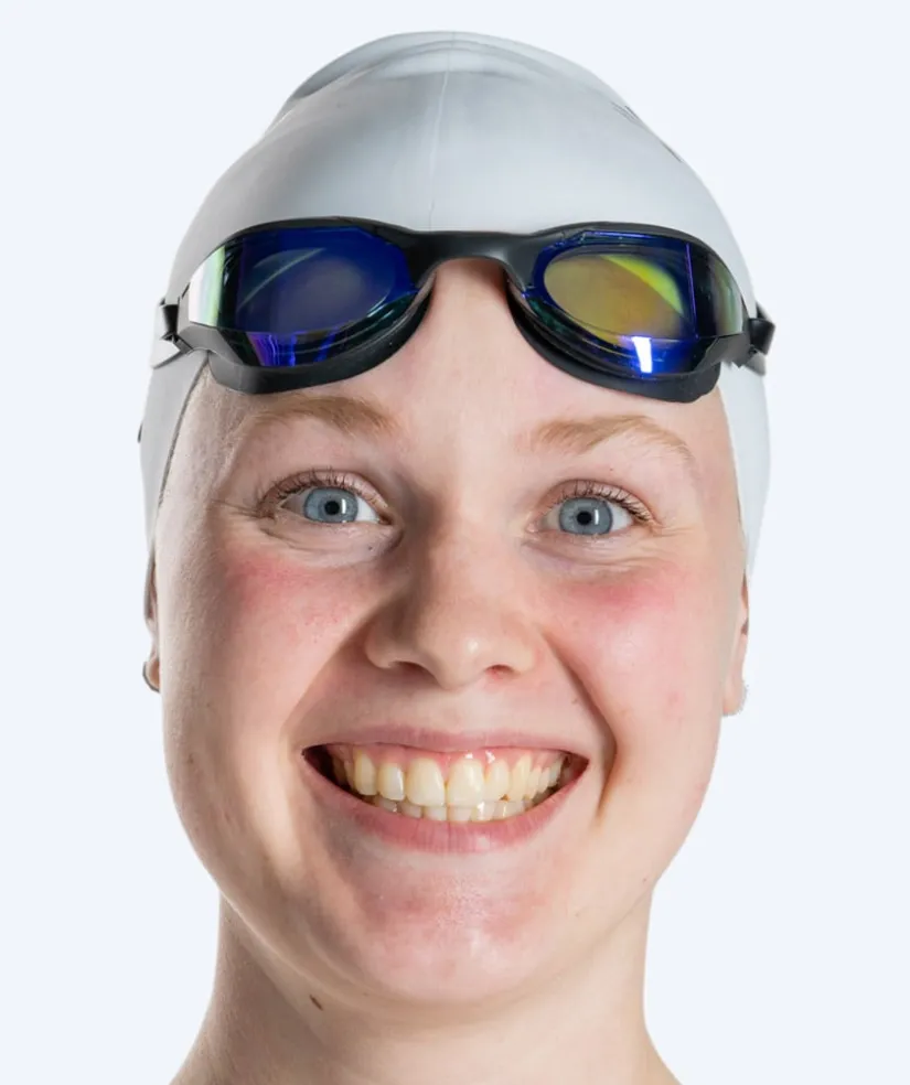Clearance Watery svømmebriller - Instinct Ultra Mirror - Sort/blå