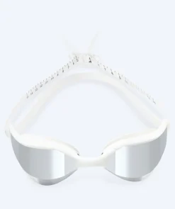 Clearance Watery svømmebriller - Instinct Ultra Mirror - Hvid/sølv