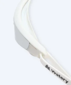 Clearance Watery svømmebriller - Instinct Ultra Mirror - Hvid/sølv
