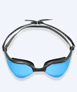 New Watery svømmebriller - Instinct Elite Mirror - Sort/blå