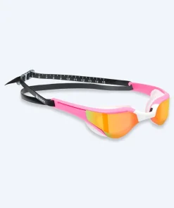 Best Watery svømmebriller - Instinct Elite Mirror - Pink/guld