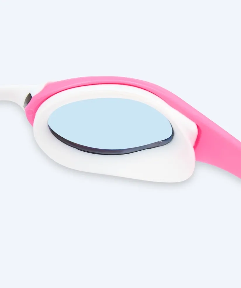 Best Watery svømmebriller - Instinct Elite Mirror - Pink/guld