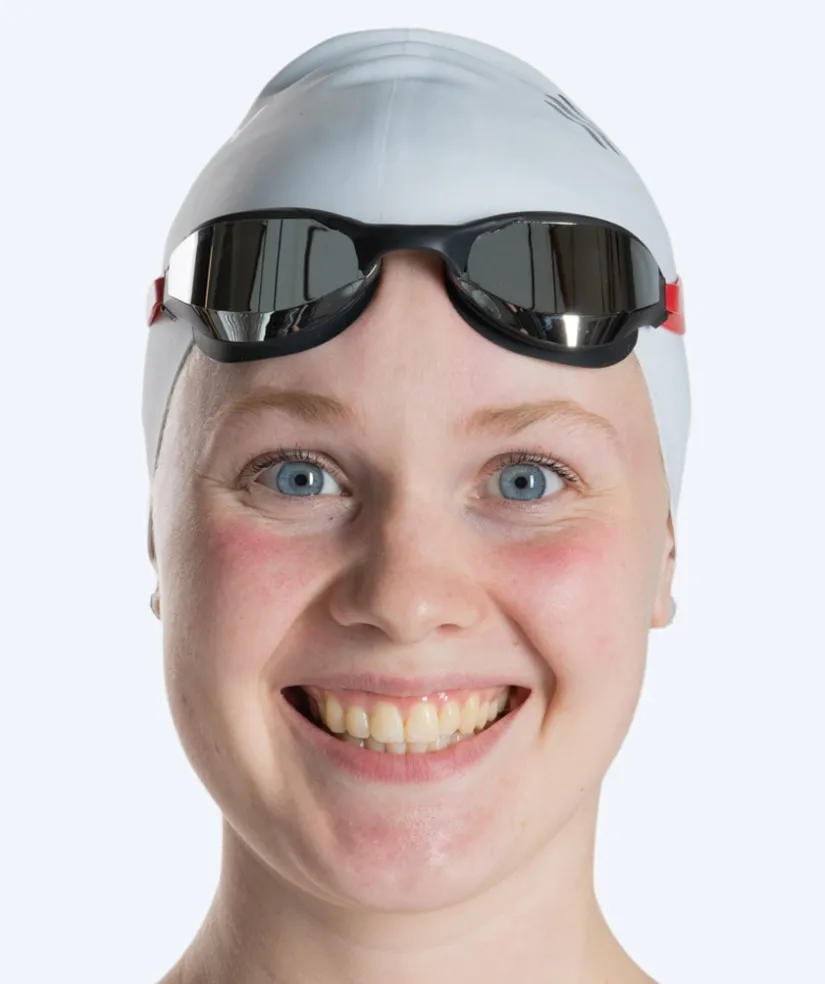 Sale Watery svømmebriller - Instinct Ultra Mirror - Rød/sølv