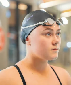 Best Watery svømmebriller - Proflex Swedish Mirror - Sort/guld