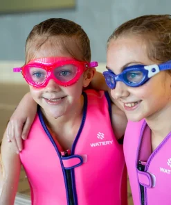 Best Watery svømmebriller til børn - Mantis 2.0 - Atlantic Blå/klar