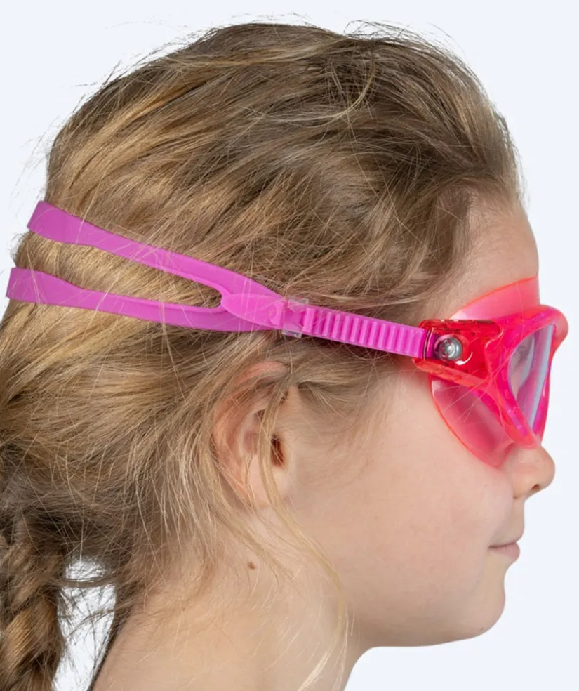 Sale Watery svømmebriller til børn - Mantis 2.0 - Atlantic Pink/klar