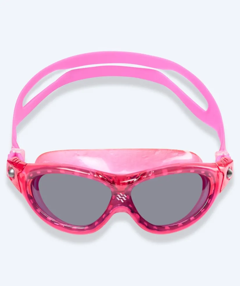 Hot Watery svømmebriller til børn - Mantis 2.0 - Pink (Smoke linse)