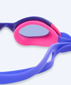 Watery svømmebriller til børn - Wade Active - Lilla/pink (Blå linse)