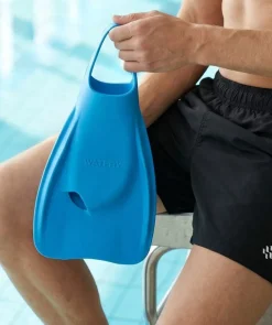 Best Watery svømmefødder - Cleat Elite Tech - Lyseblå