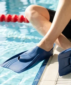 Sale Watery svømmefødder - Cleat Elite Tech - Mørkeblå