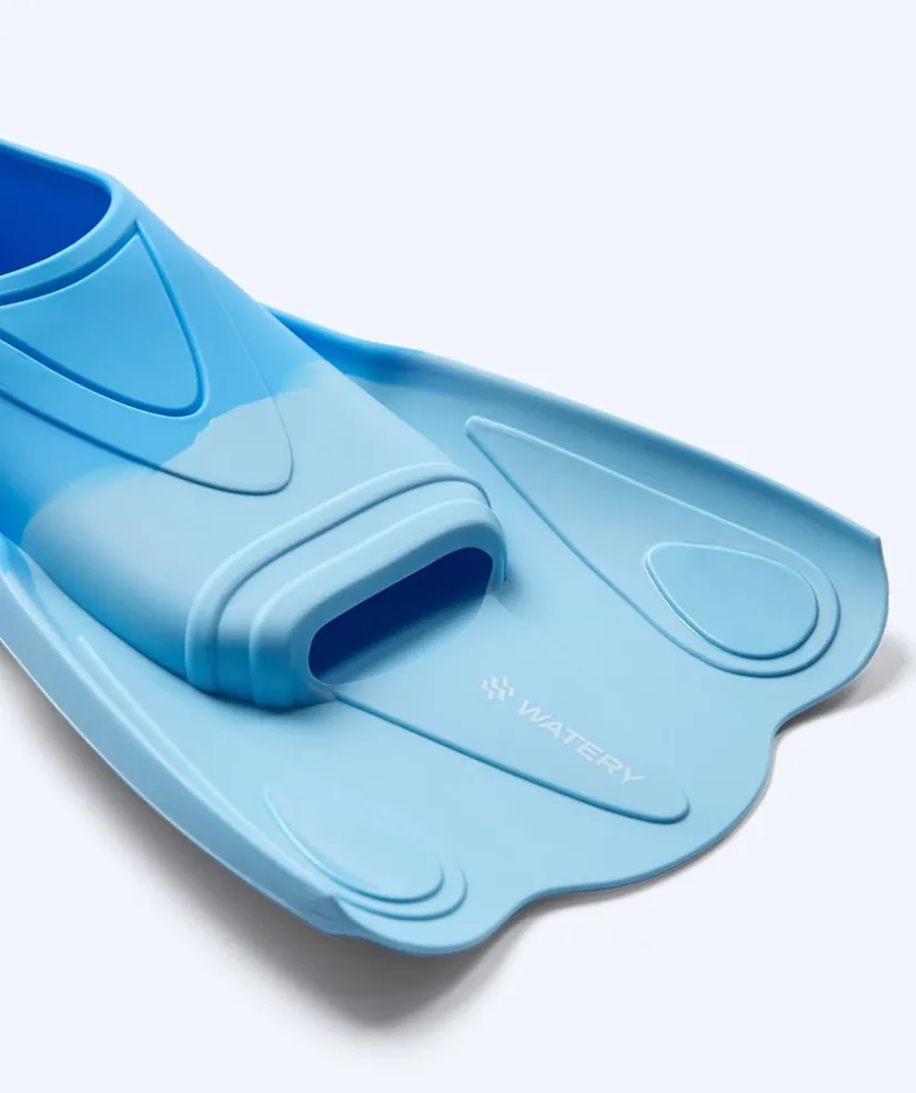 Discount Watery svømmefødder til børn - Leander - Blå