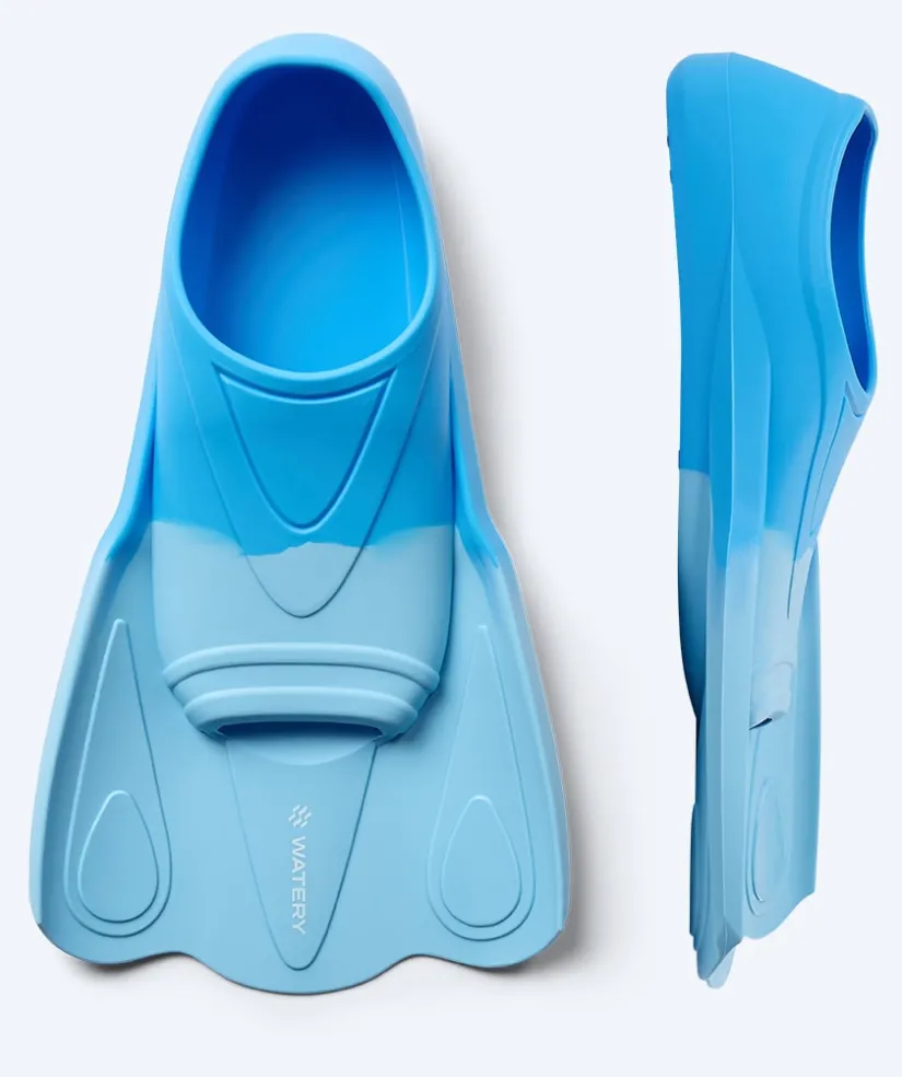 Discount Watery svømmefødder til børn - Leander - Blå
