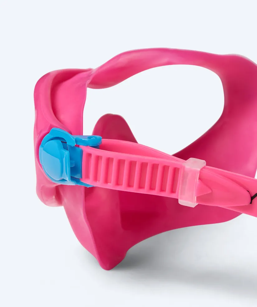 New Watery svømmemaske til børn - Ocean - Pink/klar