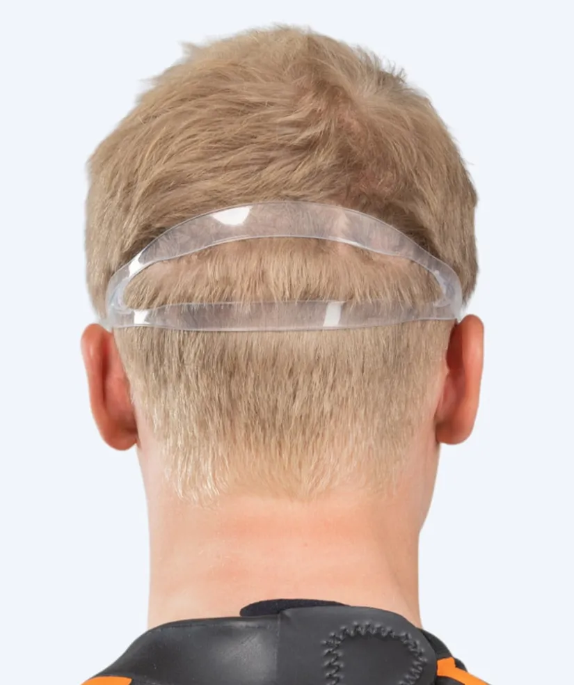 Online Watery svømmemaske til voksne - Mantis - Hvid/grå