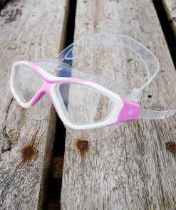 Hot Watery svømmemaske til voksne - Mantis - Pink/klar