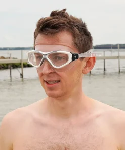 Hot Watery svømmemaske til voksne - Mantis - Pink/klar