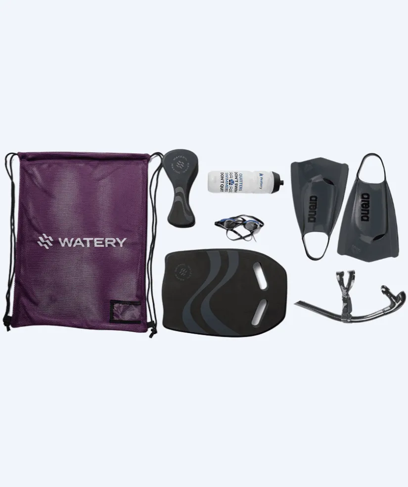 Watery svømmenet - Simple Mesh - Lilla