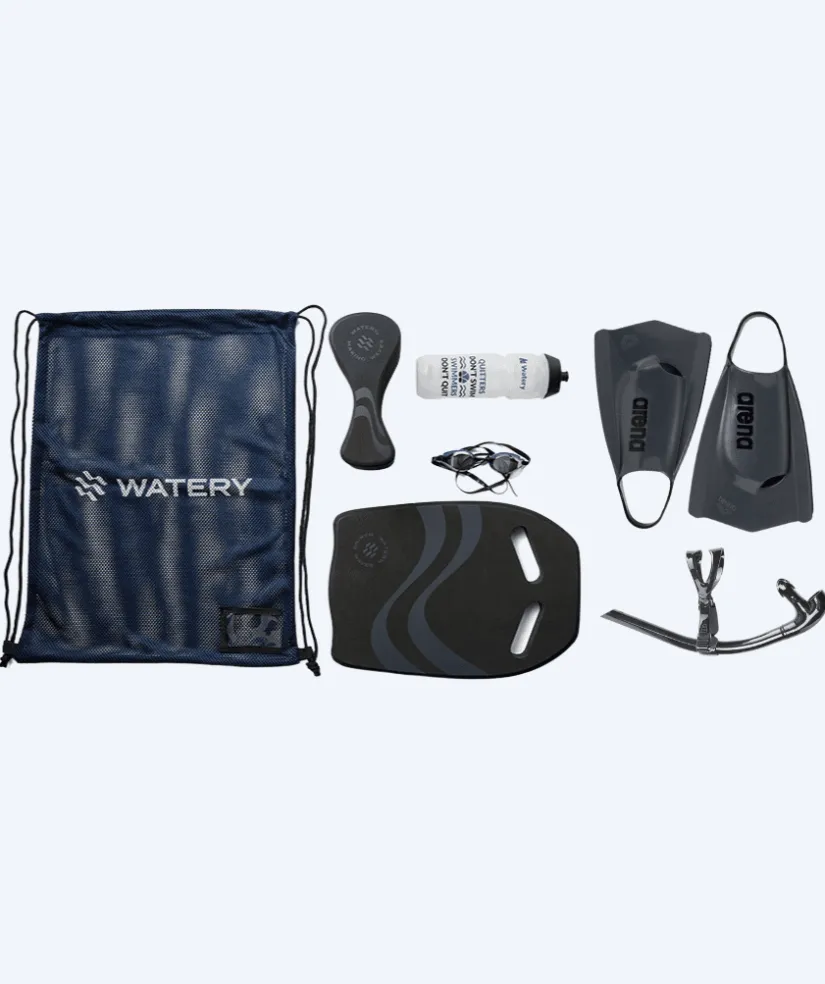 Sale Watery svømmenet - Simple Mesh - Mørkeblå