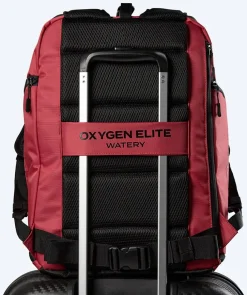Online Watery svømmetaske - Oxygen Elite 45L - Mørkerød