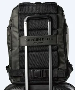 Discount Watery svømmetaske - Oxygen Elite 45L - Mørkegrøn