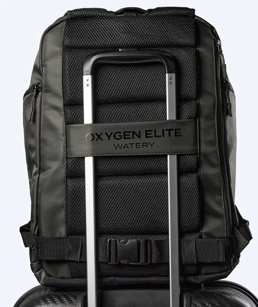 Discount Watery svømmetaske - Oxygen Elite 45L - Mørkegrøn