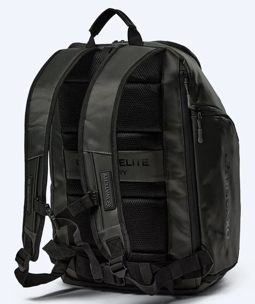 Discount Watery svømmetaske - Oxygen Elite 45L - Mørkegrøn
