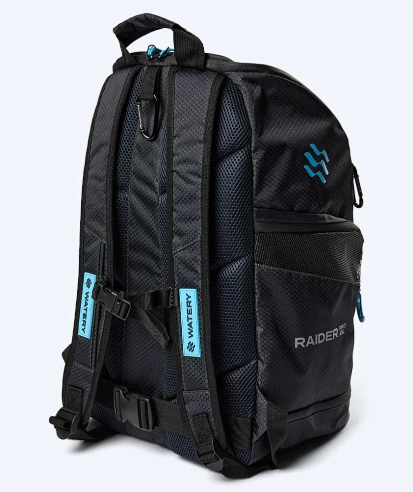 Hot Watery svømmetaske - Raider Pro 45L - Mørkeblå/blå