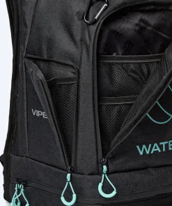 Clearance Watery svømmetaske - Viper Elite 45L - Sort/lyseblå