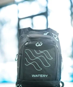 Clearance Watery svømmetaske - Viper Elite 45L - Sort/lyseblå