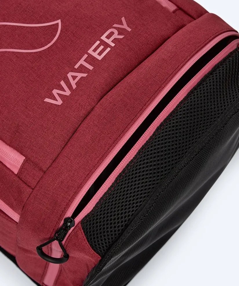 Best Watery svømmetaske - Viper Elite 45L - Rød/lyserød
