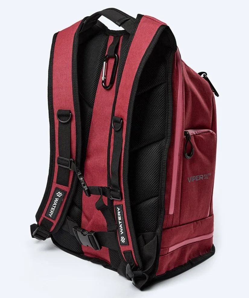 Best Watery svømmetaske - Viper Elite 45L - Rød/lyserød
