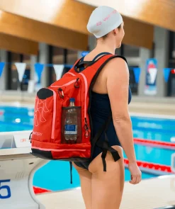 Sale Watery svømmetaske - Viper Elite 45L - Mørkeblå/hvid
