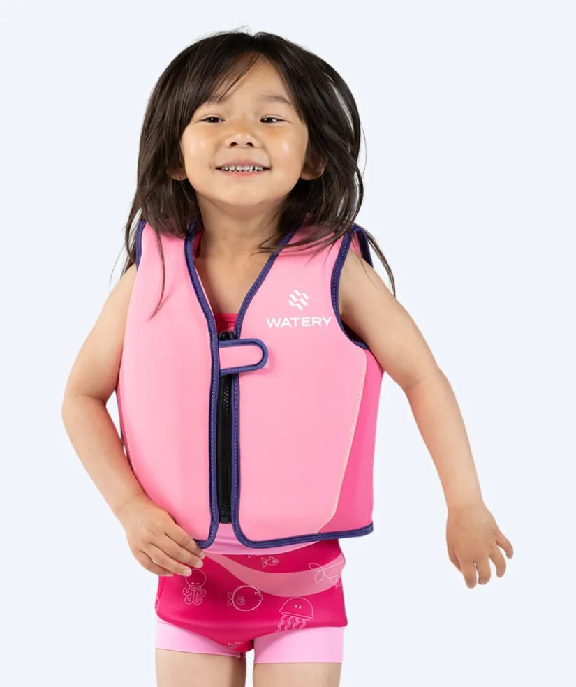 Discount Watery svømmevest til børn (2-8) - Basic - Pink