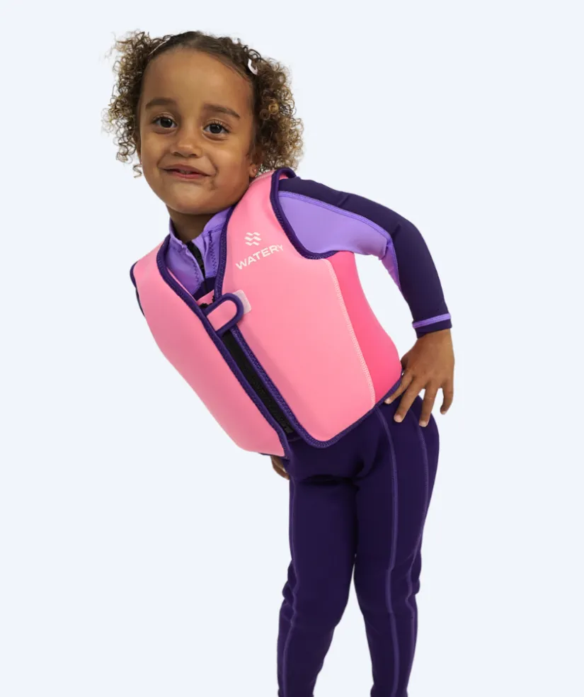 Discount Watery svømmevest til børn (2-8) - Basic - Pink