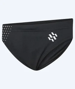 Online Watery trekantede badebukser til drenge - Budgie Eco - Black Sporty
