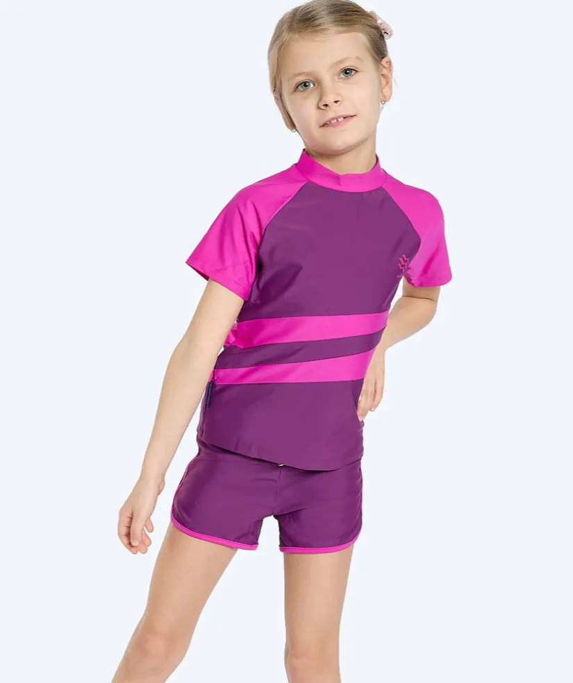 Watery UV-badeshorts til børn - Manami - Lilla