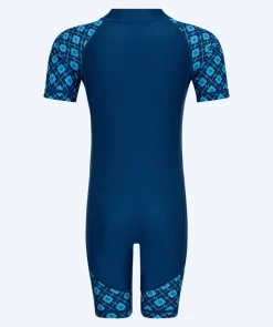 Outlet Watery UV-dragt til børn - Athena Kortærmet Rashguard - Mørkeblå