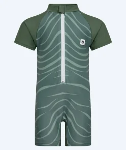 Sale Watery UV-dragt til børn - Fjord Kortærmet Rashguard - Grøn