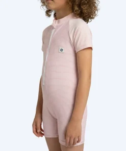 New Watery UV-dragt til børn - Fjord Kortærmet Rashguard - Pink
