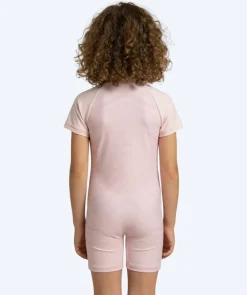 New Watery UV-dragt til børn - Fjord Kortærmet Rashguard - Pink