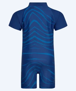 Outlet Watery UV-dragt til børn - Fjord Kortærmet Rashguard - Mørkeblå